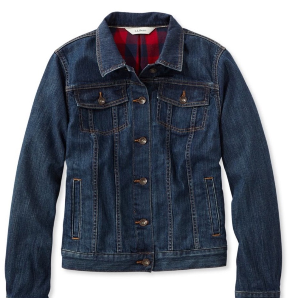 1912 Flannel Lined Jean Jacket NWOT